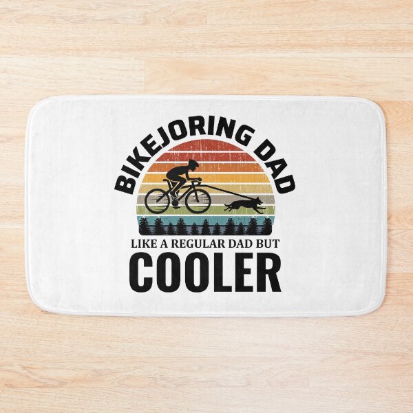 Item preview, Bikejoring DogScooting Dog Sport Bike Bicycle Dad Fathers Day designed and sold by CuteDesigns1.