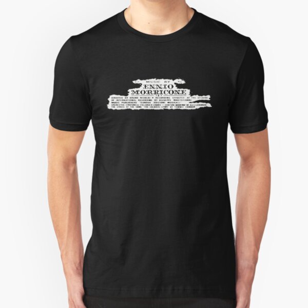 The Good, The Bad, and The Ugly | Music by Ennio Morricone Slim Fit T-Shirt