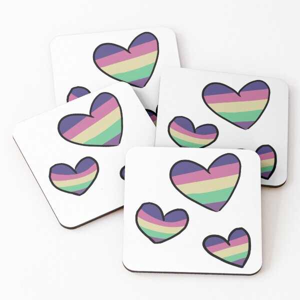 Item preview, Amari Attraction Heart Emoji Pride Flag Transparent designed and sold by Spell-the-Bee.