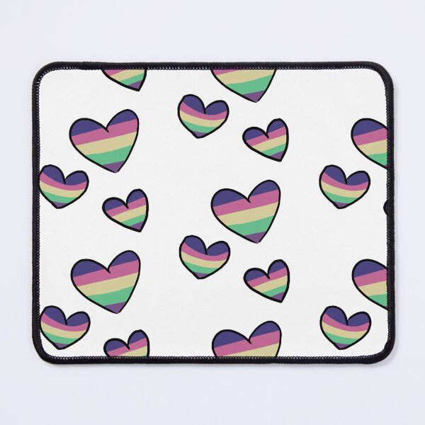 Item preview, Amari Attraction Heart Emoji Pride Flag Transparent designed and sold by Spell-the-Bee.