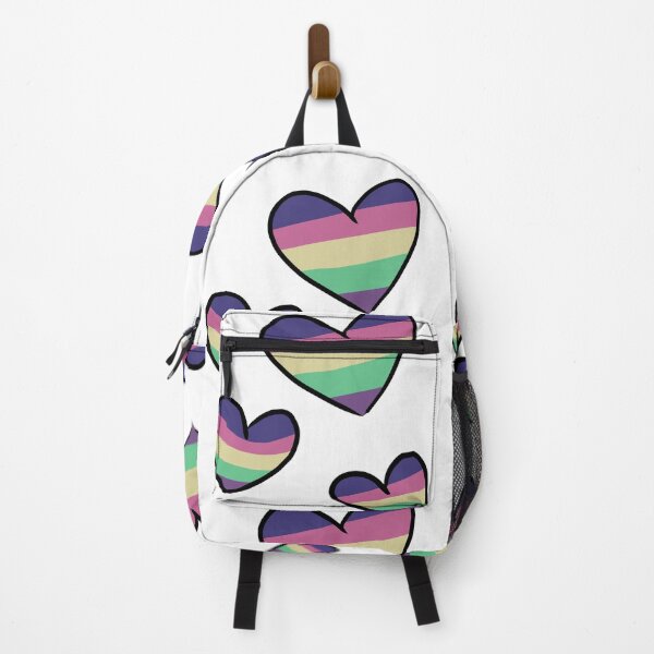 Artikelvorschau, Amari Attraction Heart Emoji Pride Flag Transparent entworfen und verkauft von Spell-the-Bee.