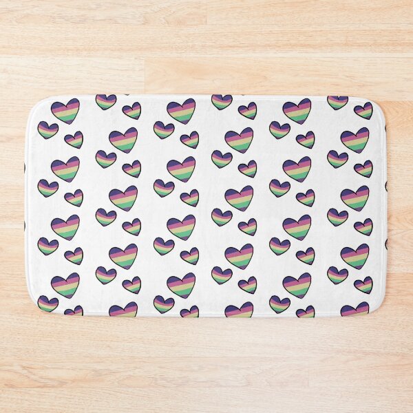 Item preview, Amari Attraction Heart Emoji Pride Flag Transparent designed and sold by Spell-the-Bee.