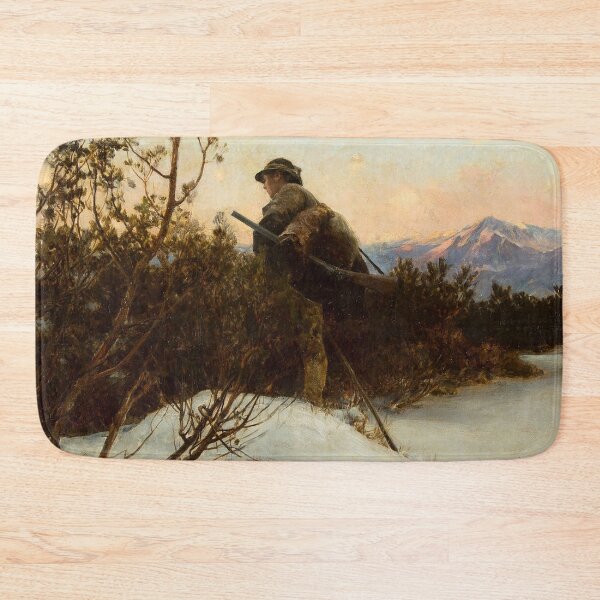 Item preview, Winter scenery - Highlander by Alfred Wierusz-Kowalski designed and sold by AR-shop.