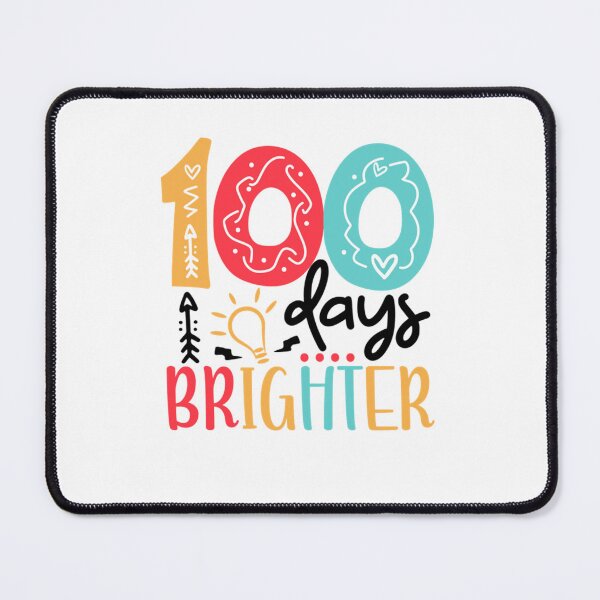 Item preview, 100 Days Brighter 100 days of School gift for Teacher Kids designed and sold by LiloKarl.