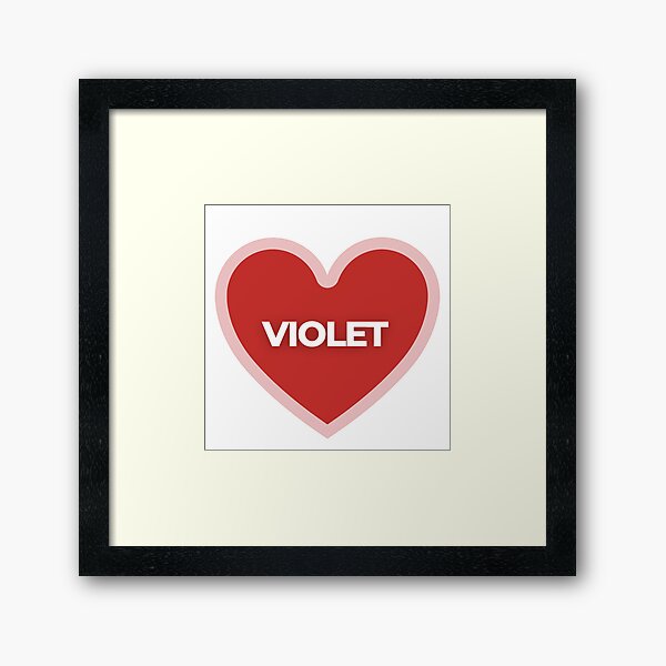 Item preview, I Heart Violet designed and sold by Itsheartshop.