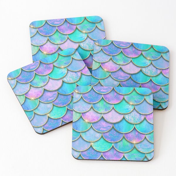 Item preview, Mermaid scales designed and sold by PolyMicroMela.