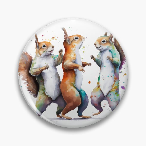 Item preview, Cute Dancing Squirrels, Just Dance! designed and sold by Orianah.