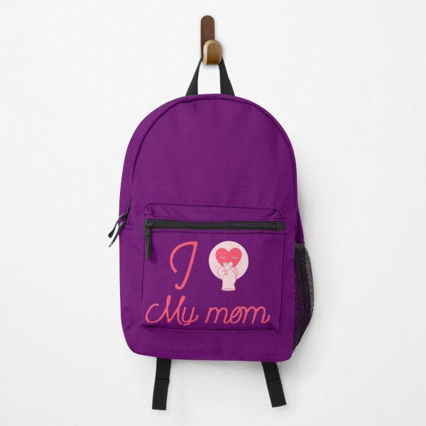 Item preview, I Love My Mom T-Shirt Design designed and sold by majnate.