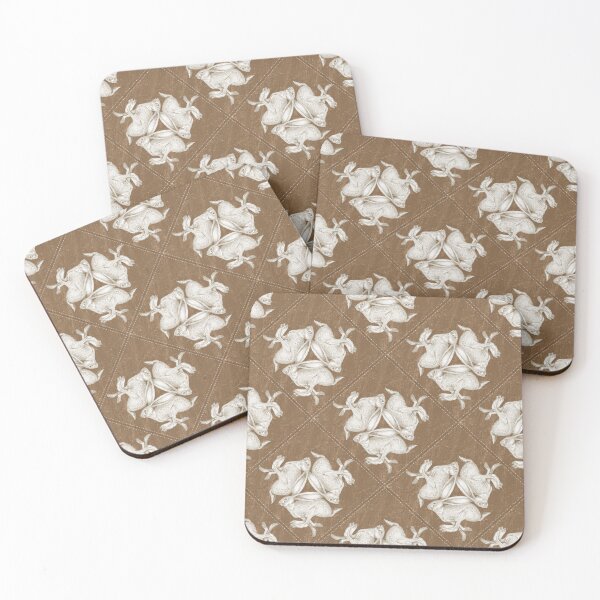 Item preview, Patchwork Hares designed and sold by Theodora Gould.
