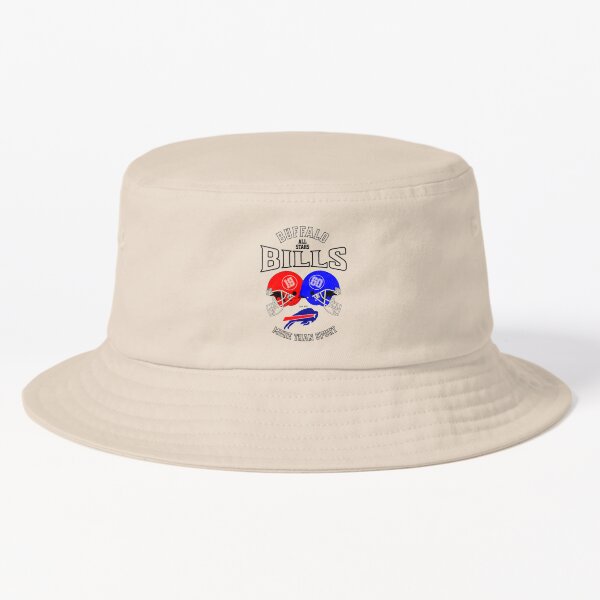 Buffalo Bills Embroidered Denim Bucket Hat