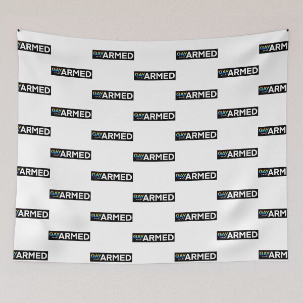 Item preview, Gay And Armed Anti Homophobia Bash Back Protest Gear  designed and sold by ichewsyou.