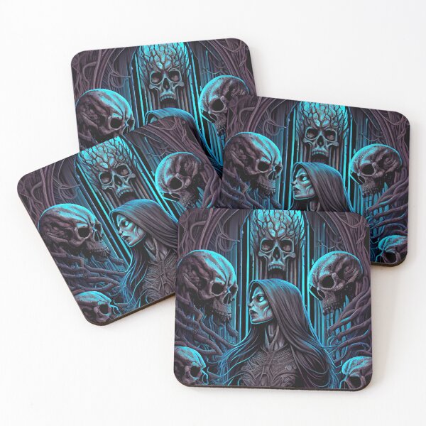 Item preview, Sante Muerte Illustration designed and sold by OccultDreams.