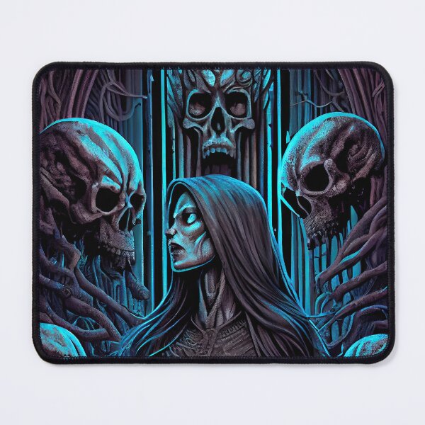 Item preview, Sante Muerte Illustration designed and sold by OccultDreams.