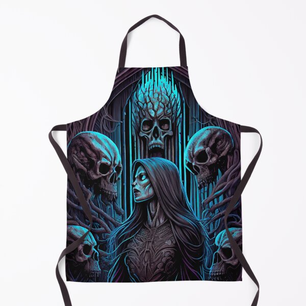 Item preview, Sante Muerte Illustration designed and sold by OccultDreams.