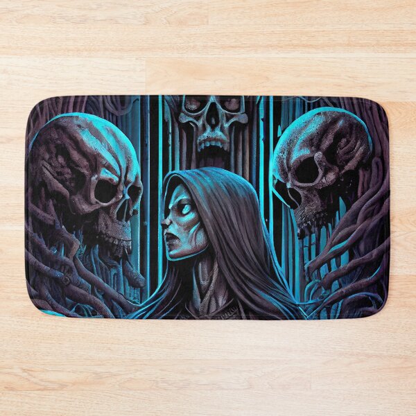 Item preview, Sante Muerte Illustration designed and sold by OccultDreams.