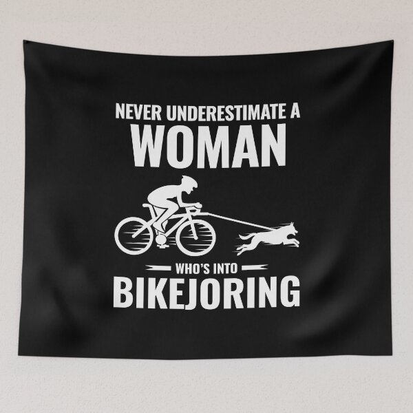Item preview, Bikejoring DogScooting Dog Sport Bike Bicycle Ride designed and sold by CuteDesigns1.