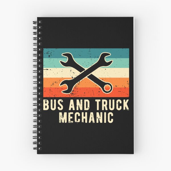 Item preview, Retro Bus and Truck Mechanic designed and sold by NestaReign.