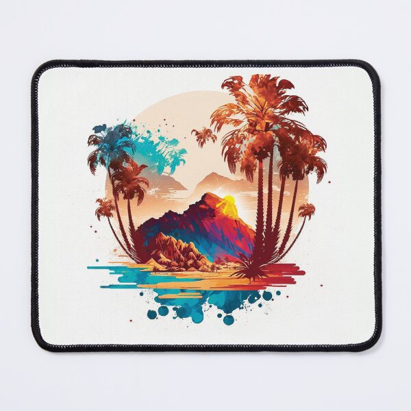 Item preview, Landscape ocean palm tree#3 designed and sold by FunArt4You.