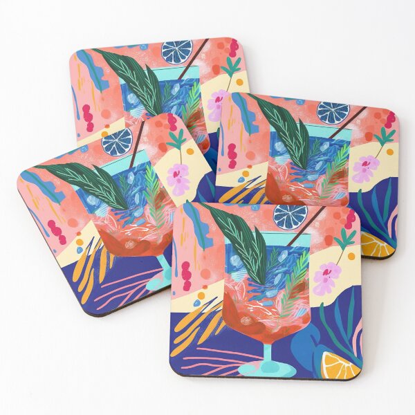 Item preview, Cocktails in the breeze designed and sold by RoseAesthetic.