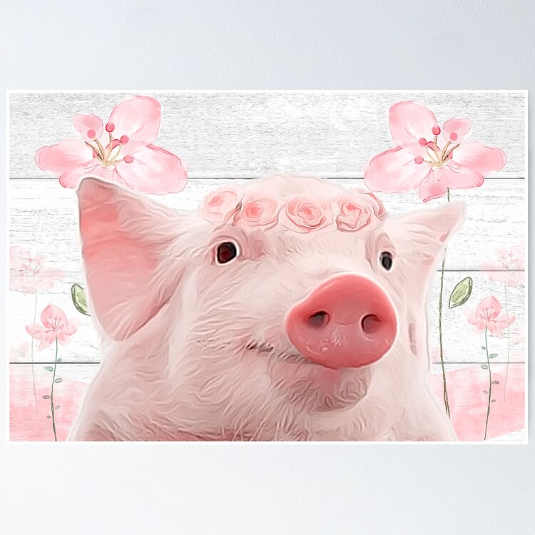 Pig Mouse Pad, Funny Office Supplies, Personalized Mousepad, Farmhouse  Decor