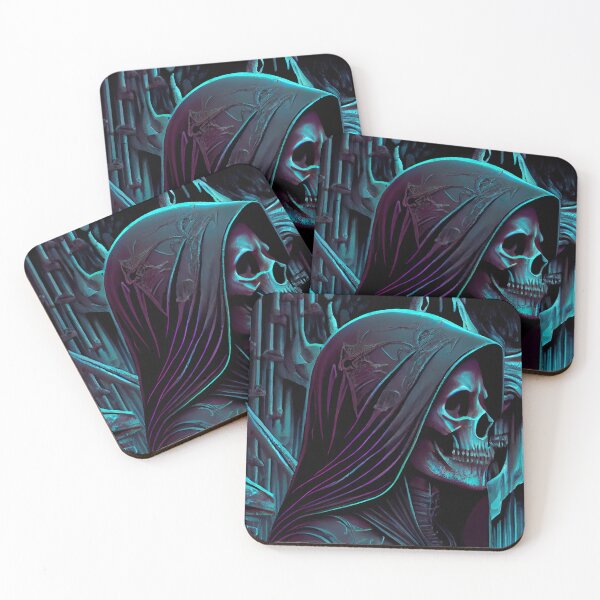 Item preview, Sante Muerte Illustration (Variation) designed and sold by OccultDreams.