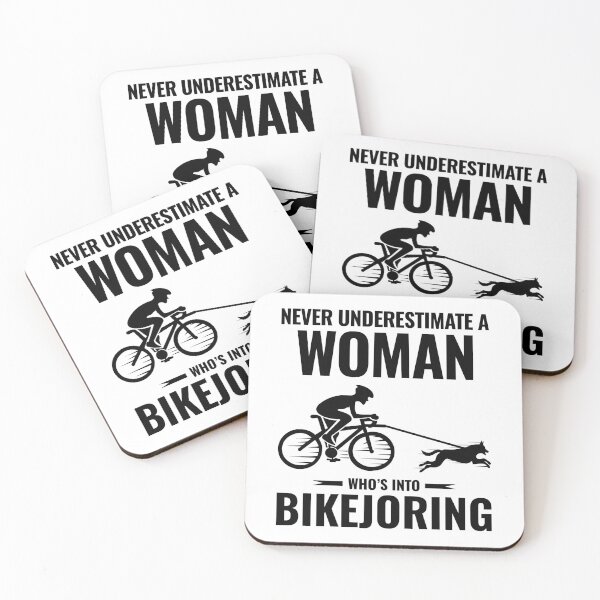 Item preview, Bikejoring DogScooting Dog Sport Bike Bicycle Ride designed and sold by CuteDesigns1.