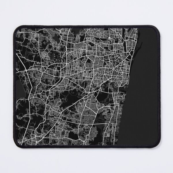 Item preview, Chennai City Map of Tamil Nadu, India - Full Moon designed and sold by deMAP.