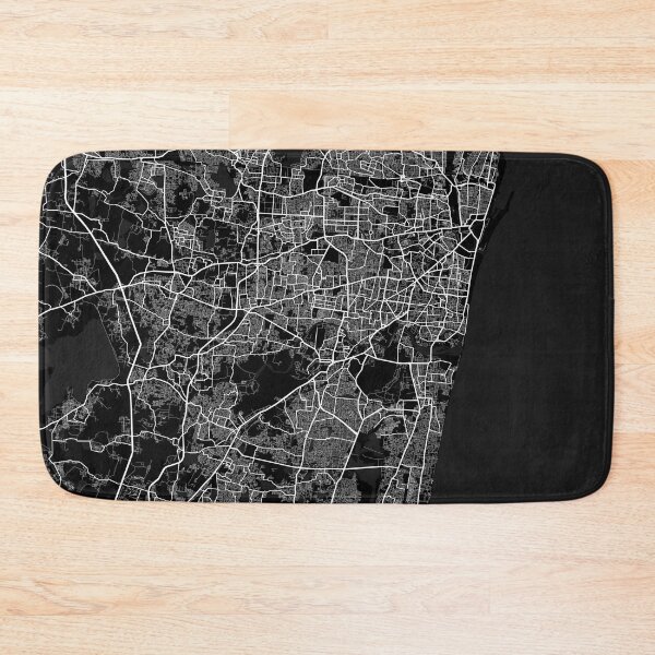 Item preview, Chennai City Map of Tamil Nadu, India - Full Moon designed and sold by deMAP.