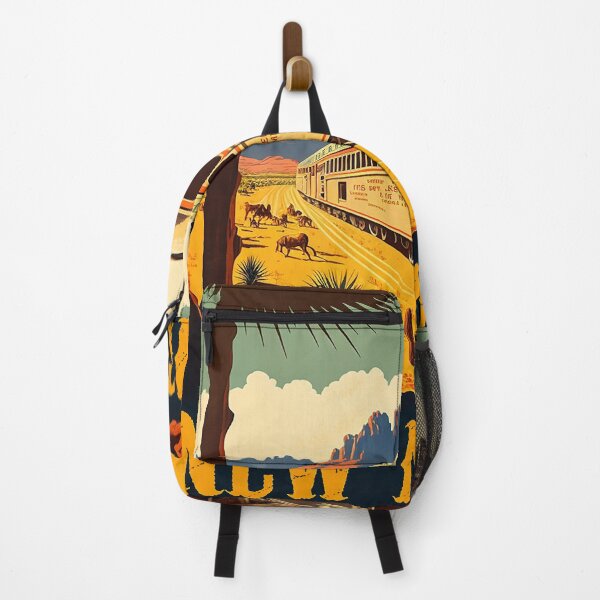 Item preview, New Mexico Vintage Travel Art Poster designed and sold by OldTravelArt.
