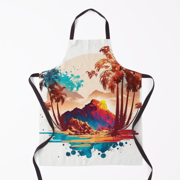 Item preview, Landscape ocean palm tree#3 designed and sold by FunArt4You.
