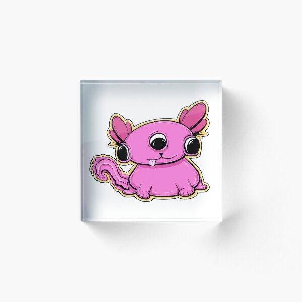 Item preview, Cute Cat Axolotl (Catolotl) designed and sold by BobbyMillsArt.