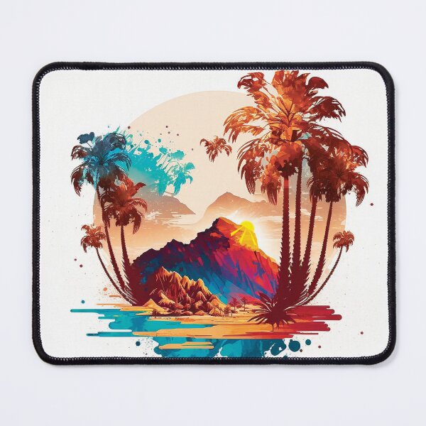 Item preview, Landscape ocean palm tree_gor#3 designed and sold by FunArt4You.