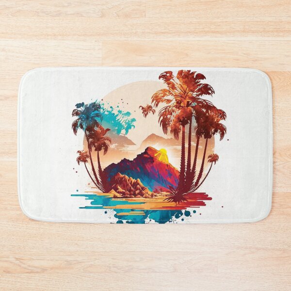 Item preview, Landscape ocean palm tree_gor#3 designed and sold by FunArt4You.