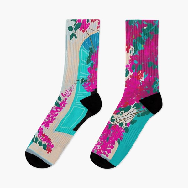 Item preview, Bougainvillea on the beach designed and sold by RoseAesthetic.