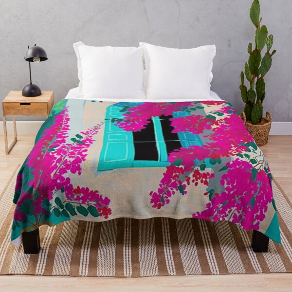 Item preview, Bougainvillea on the beach designed and sold by RoseAesthetic.