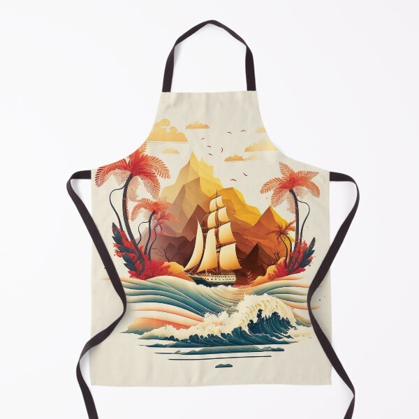Item preview, Landscape ocean palm tree#4 designed and sold by FunArt4You.