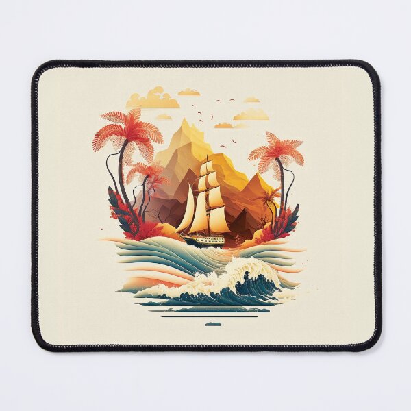 Item preview, Landscape ocean palm tree#4 designed and sold by FunArt4You.