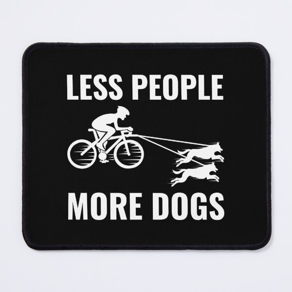 Item preview, Bikejoring DogScooting Dog Sport Bike Bicycle Ride designed and sold by CuteDesigns1.