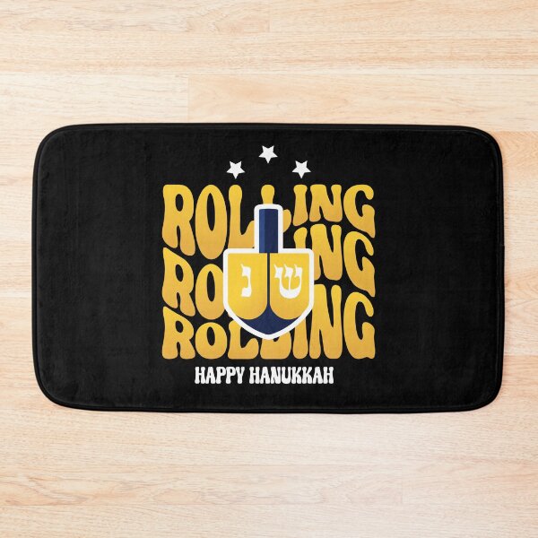 Item preview, Rolling Dreidel Happy Hanukkah Jewish Christmas designed and sold by GravitiTees.