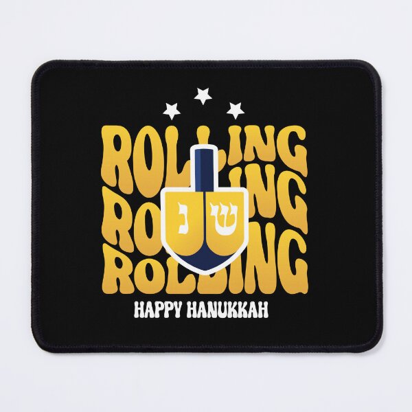 Item preview, Rolling Dreidel Happy Hanukkah Jewish Christmas designed and sold by GravitiTees.