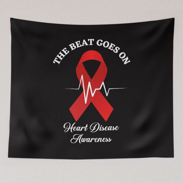 Item preview, The Beat Goes On, Heart Disease Awareness, Heart Warrior designed and sold by desireedickens.