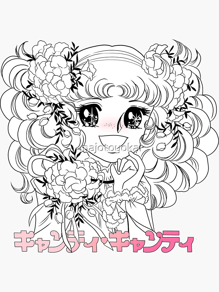 Candy Candy Cartoon Anime Sticker for Sale by MyStudioDesigns