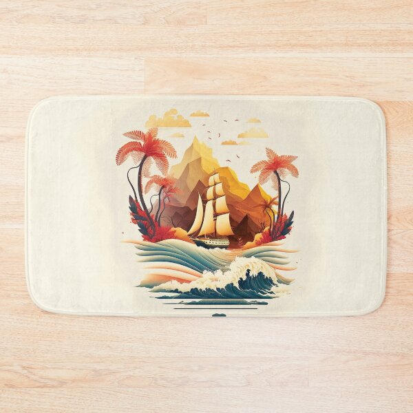 Item preview, Landscape ocean palm tree_gor#4 designed and sold by FunArt4You.