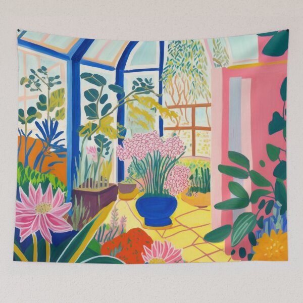 Item preview, Flowers in the greenhouse designed and sold by RoseAesthetic.