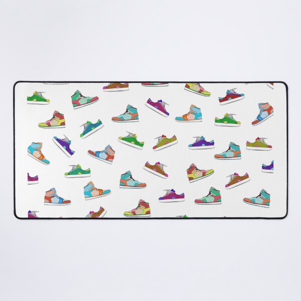 Bolsa de tela for Sale con la obra «Patrón de zapatilla de deporte - diseño  retro de ilustración de zapatillas» de ohaniki