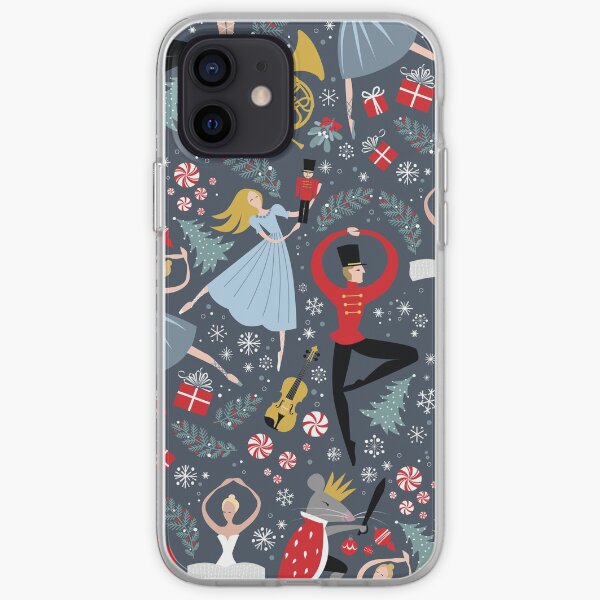 Clara's Nutcracker Ballet repeat by Robin Pickens iPhone Soft Case