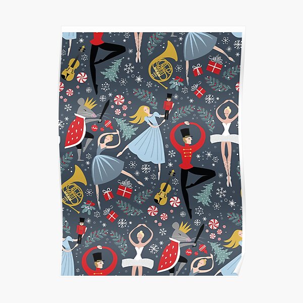 Clara's Nutcracker Ballet répéter par Robin Pickens Poster