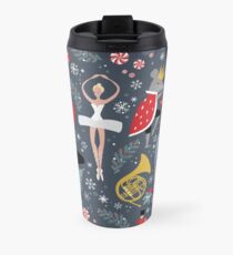 Taza de viaje Clara's Cascanueces Ballet repetir por Robin Pickens