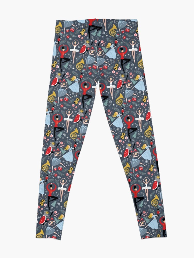 Alternate view of Clara's Nutcracker Ballet repeat by Robin Pickens Leggings