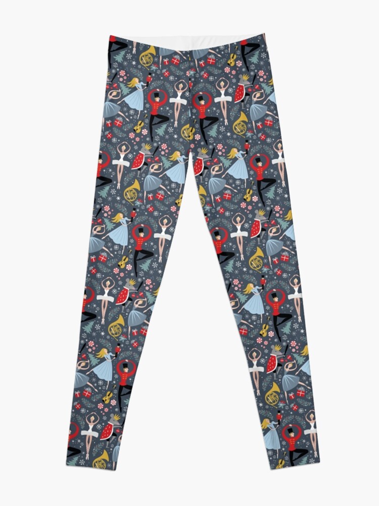 Alternate view of Clara's Nutcracker Ballet repeat by Robin Pickens Leggings